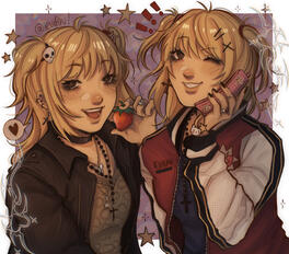 misa amane half body