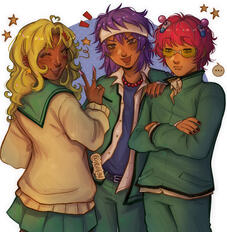 pk psychic trio half body